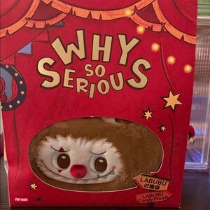 Labubu Candy Pouch “Why so Serious “ Authentic from a Popmart